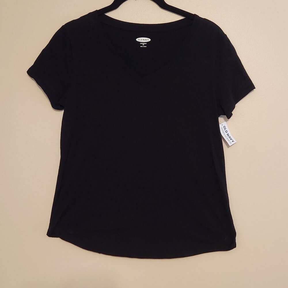 NWT Old Navy Black Short Sleeve Shirt